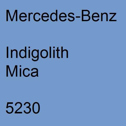 Mercedes-Benz, Indigolith Mica, 5230.